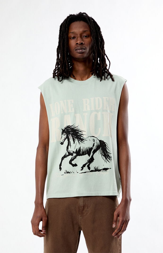 Pacsun Lone Rider Muscle Tank Top