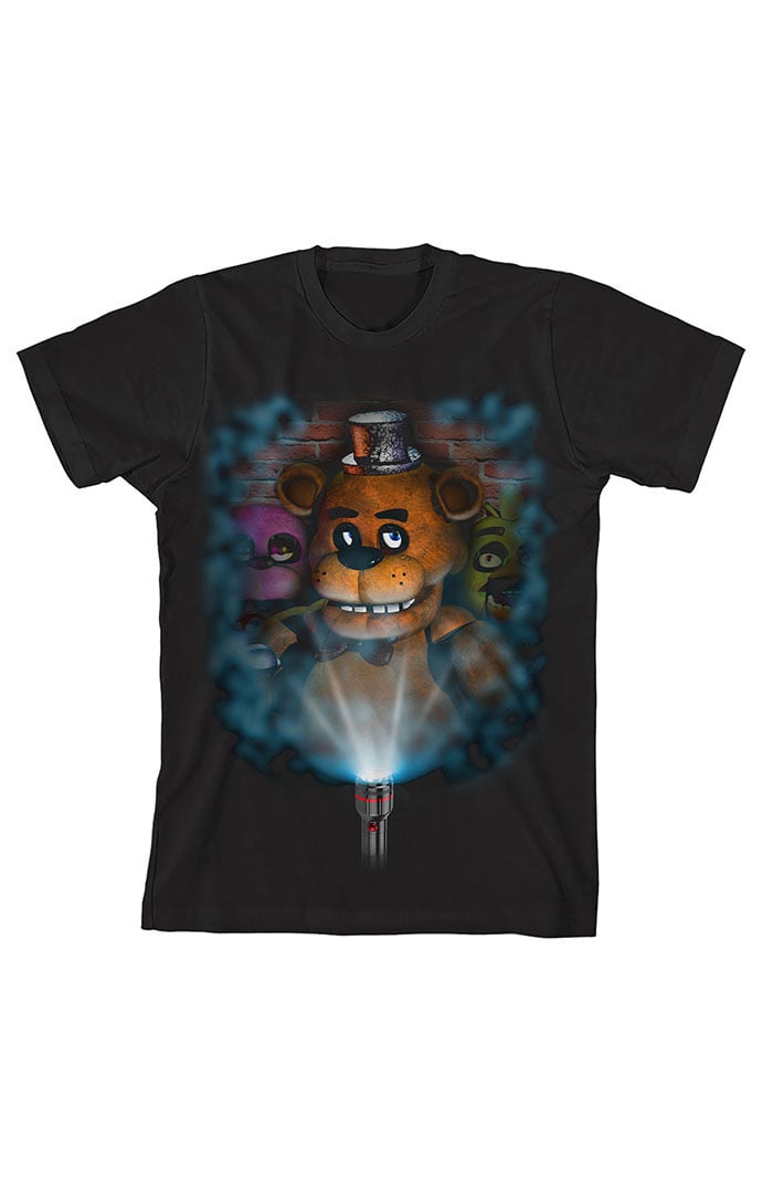 Pacsun Kids Five Nights At Freddy's T-shirt In Black