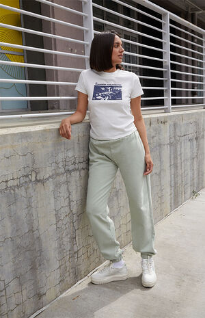 White Chloe Radio Silence T-Shirt image number 3