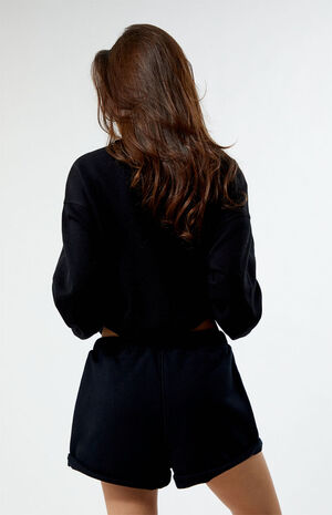 Pacific Sunwear Rolled Sweat Shorts image number 4