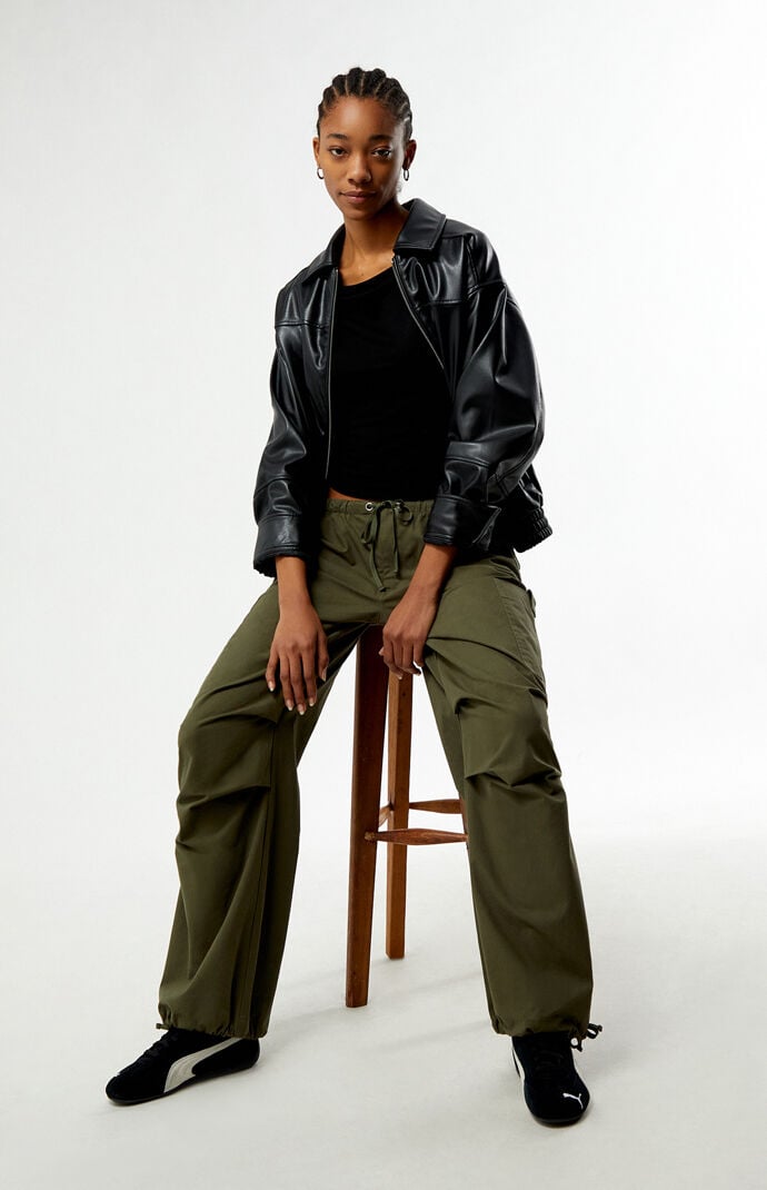 Pacsun Low Rise Baggy Cargo Pants