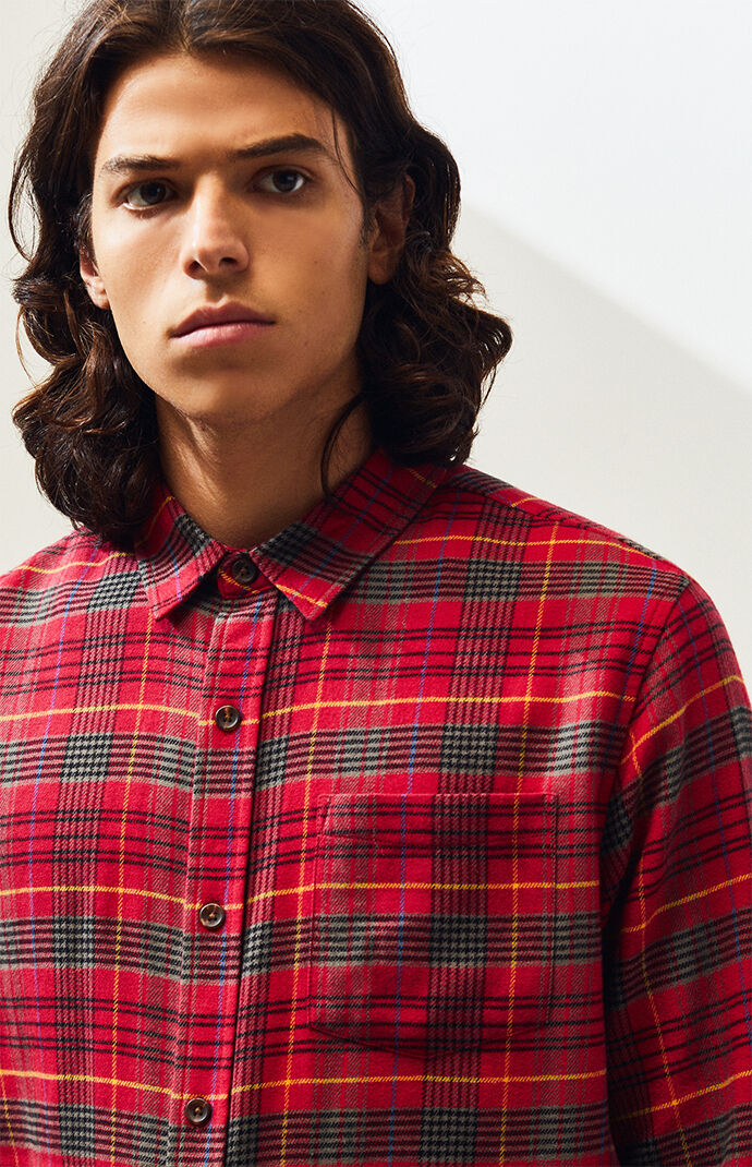 Kendro Plaid Flannel Shirt