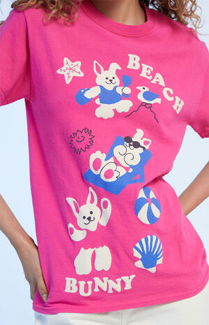 Beach Bunny Pink T-Shirt image number 2