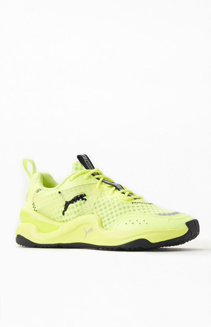 puma women's rise neon sneakers