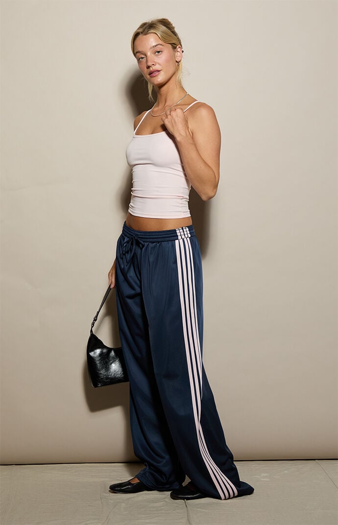 Pacsun Soccer Striped Baggy Track Pants