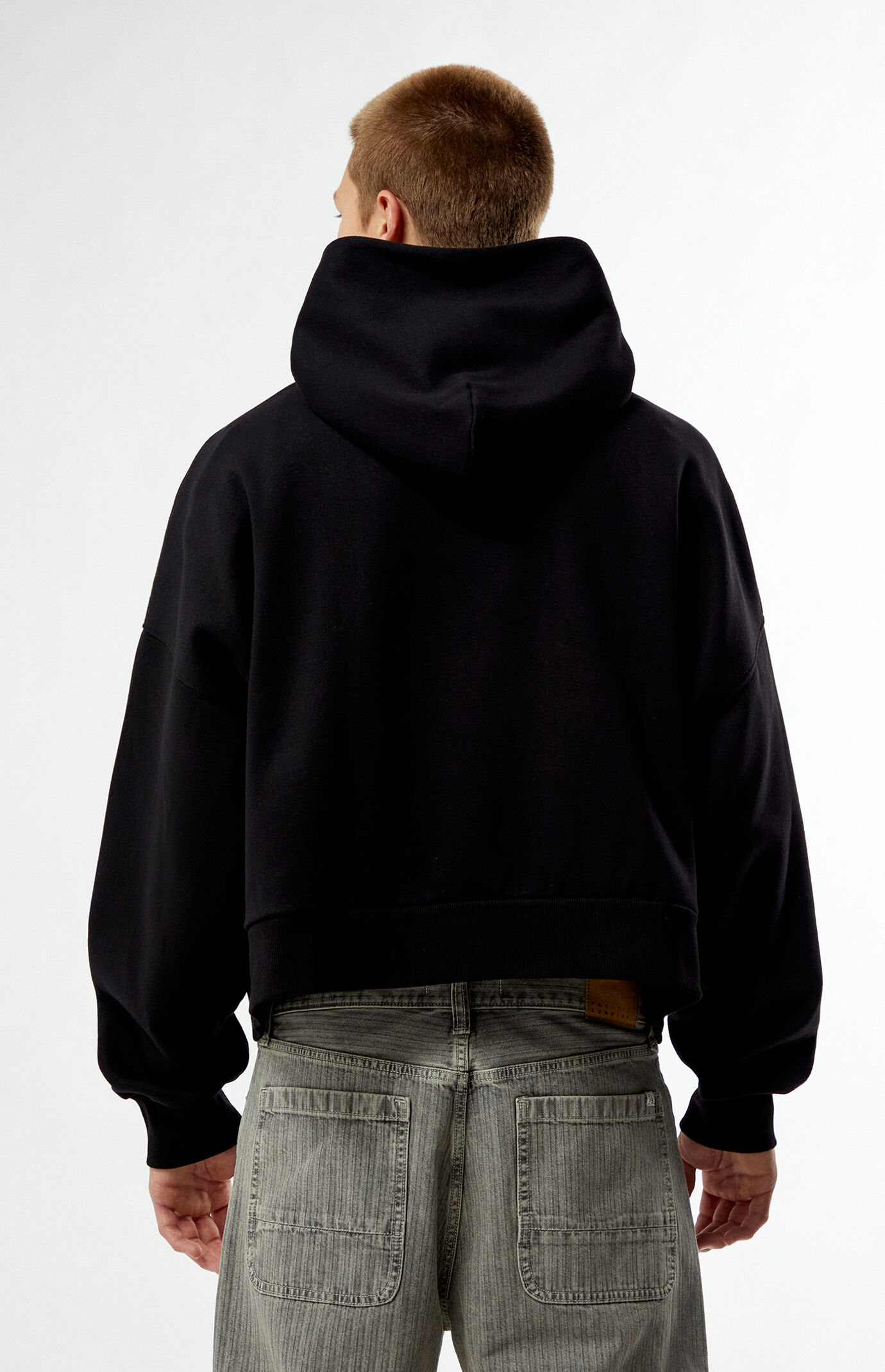 Pacsun Solid Color Cropped Hoodie