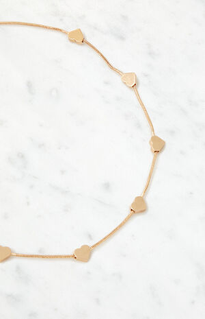 Heart Choker Necklace image number 4