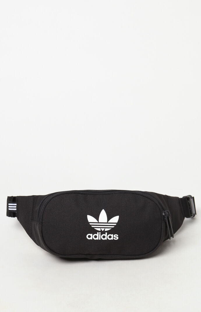 adidas black waist bag
