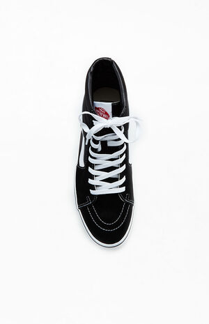 Sk8-Hi Canvas Black & White Shoes Sk8-Hi Canvas Black & White Shoes image number null