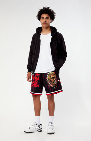 Chicago Bulls Dennis Rodman My Kind of Town Shorts image number 4
