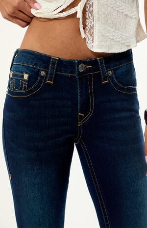 Dark Indigo&nbsp;Becca Mid Rise Bootcut Jeans image number 3