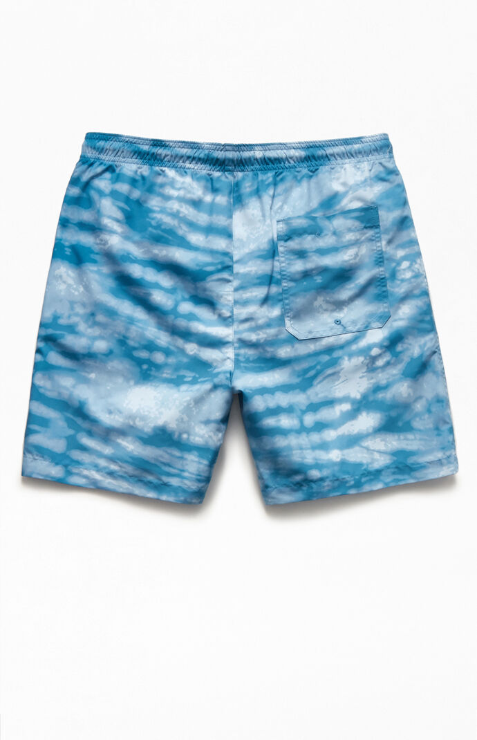 Blue Tiger 17" Swim Trunks