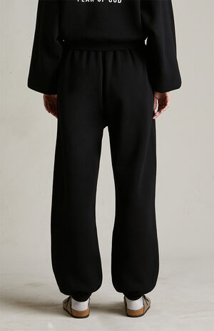 Women's Black Fleece Sweatpants image number 6