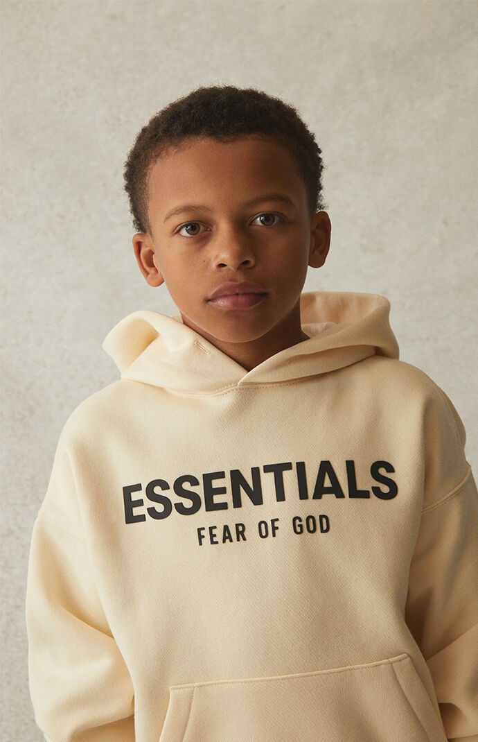 FOG - Fear Of God Kids Essentials Cream Hoodie | PacSun