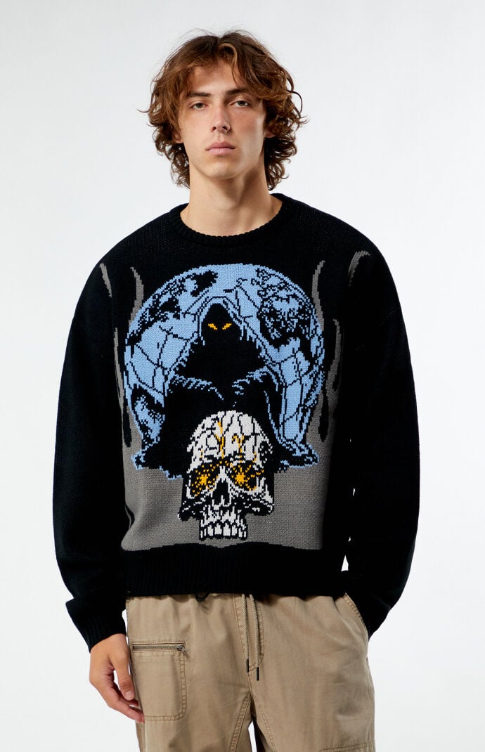 Pacsun Halloween Cropped Sweater | Pacsun