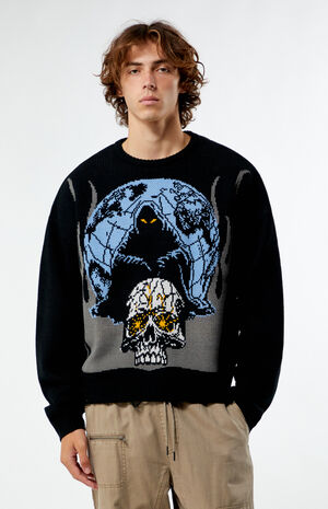 Halloween Cropped Sweater image number 1