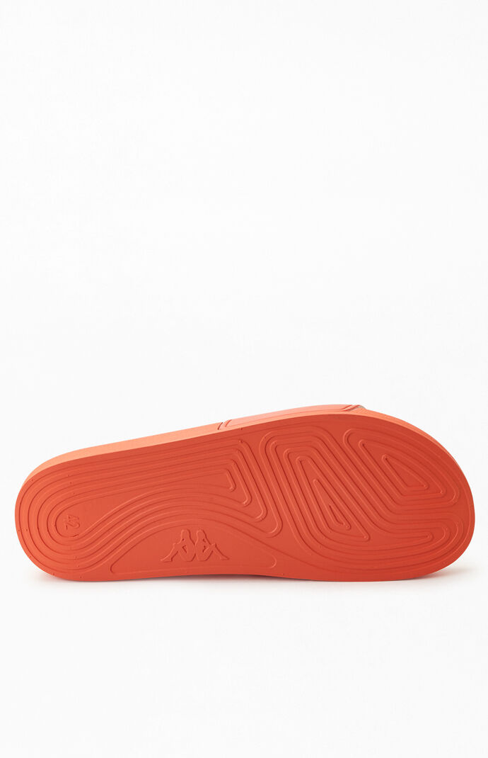 Women's Orange Banda Adam Slide Sandals
