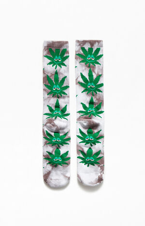 Tie Dye Green Buddy Crew Socks Tie Dye Green Buddy Crew Socks image number null
