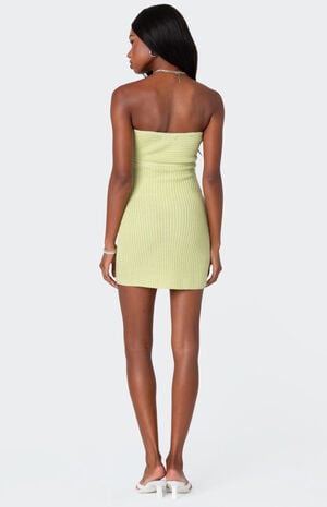 Sammie Twist Front Knit Mini Dress image number 4