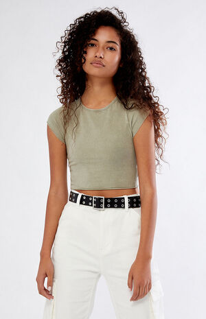 Nikki Raw Edge T-Shirt image number 2