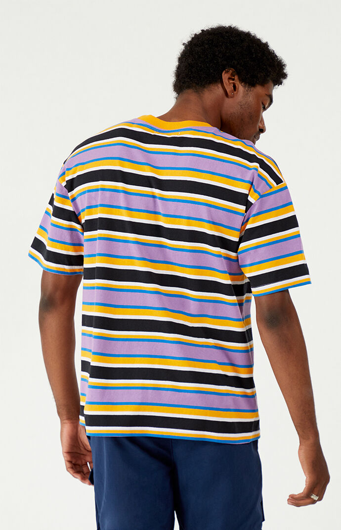 Striped Knit Boxy T-Shirt