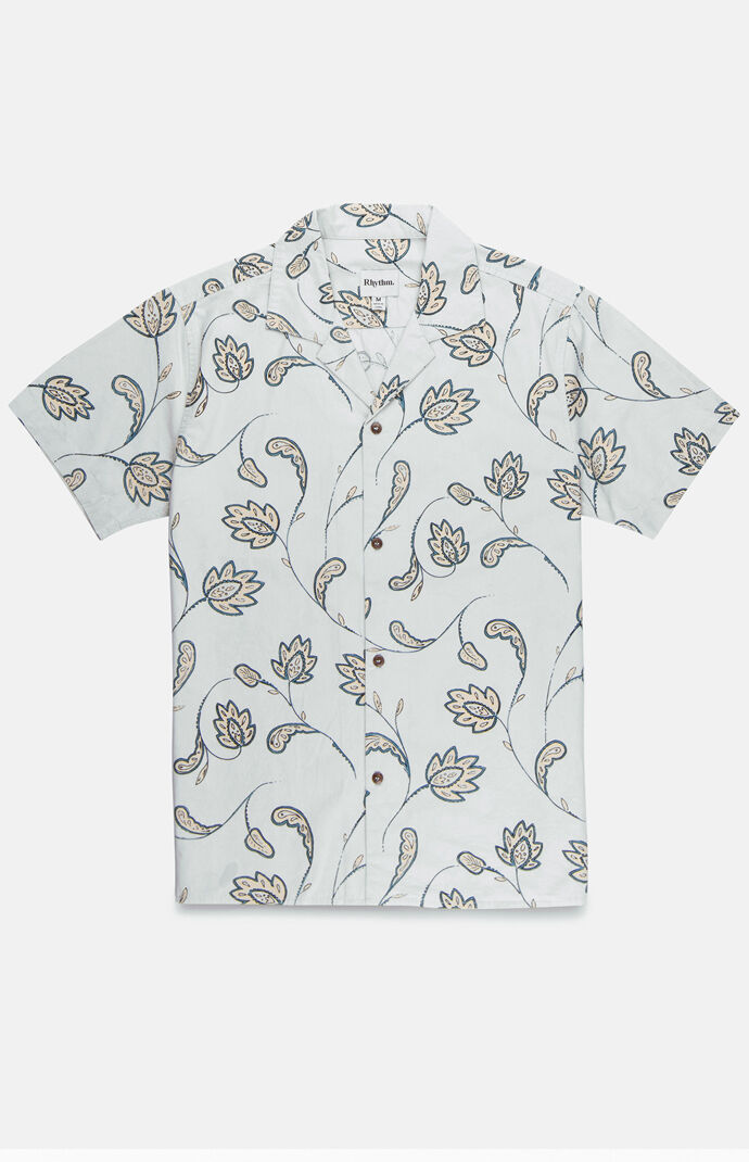 Portugal Short Sleeve Button Up Shirt
