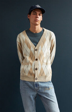 PacSun Argyle Classic Cardigan | PacSun