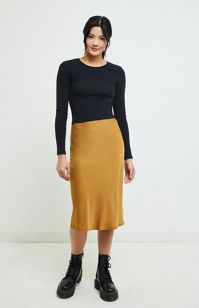 Ivette Wire Long Sleeve Top