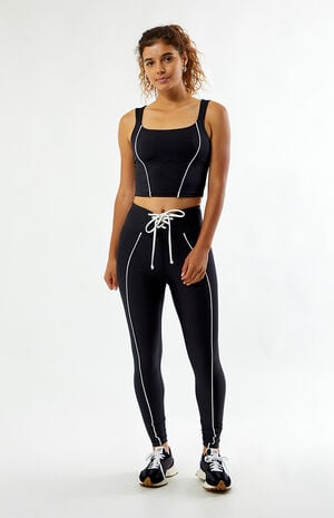 Active Black Corset Tank Top image number 4