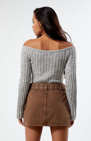 Miley Off-The-Shoulder Sweater image number 4