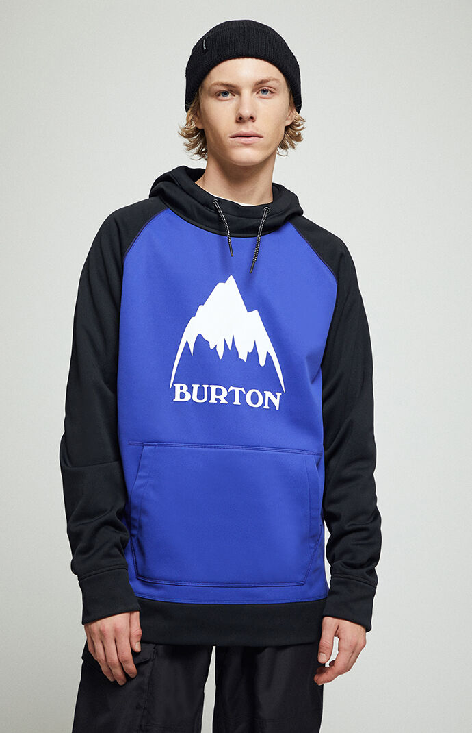 Purple Crown Bonded Pullover Hoodie