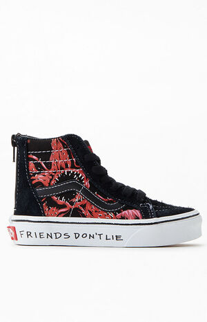 Kids Stranger Things Sk8-Hi Reissue Shoes image number 2