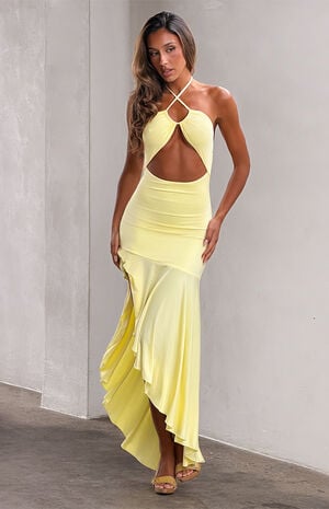 Lilie Halter Maxi Dress image number 1