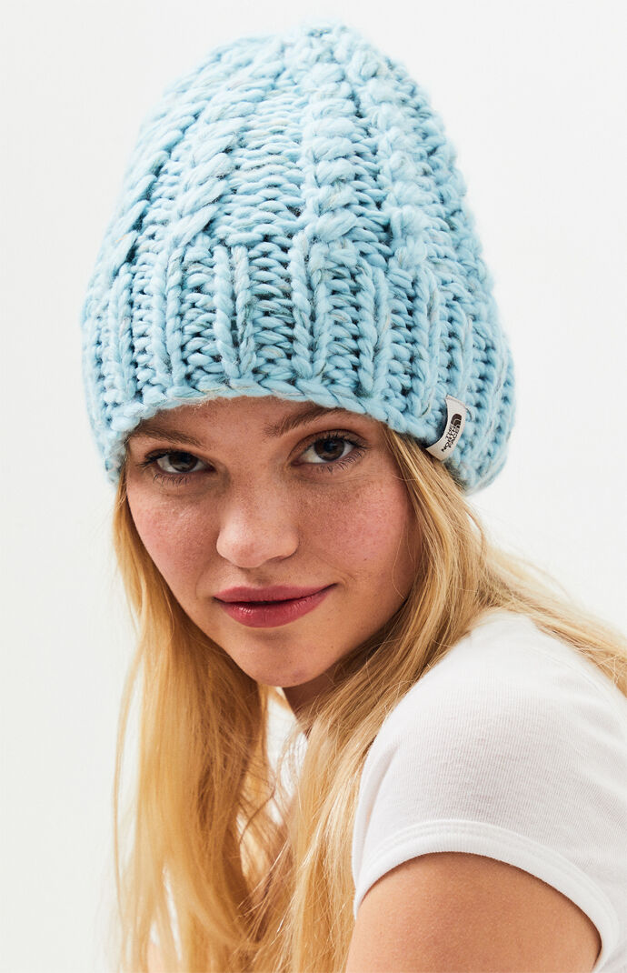 the north face chunky knit beanie