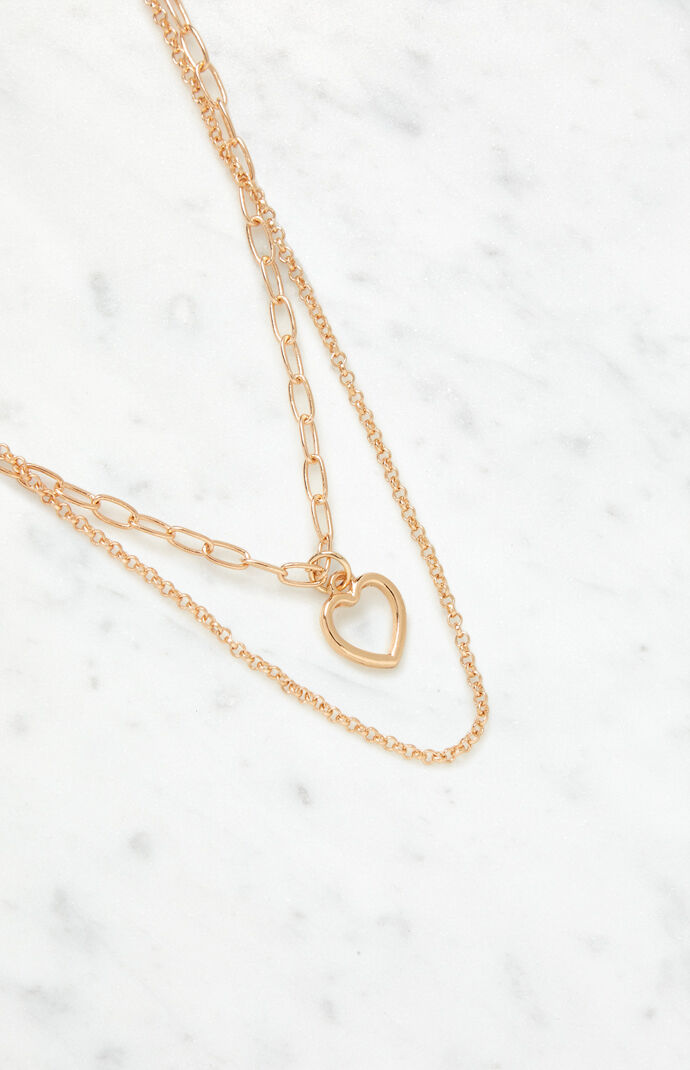 Heart Chain Necklace
