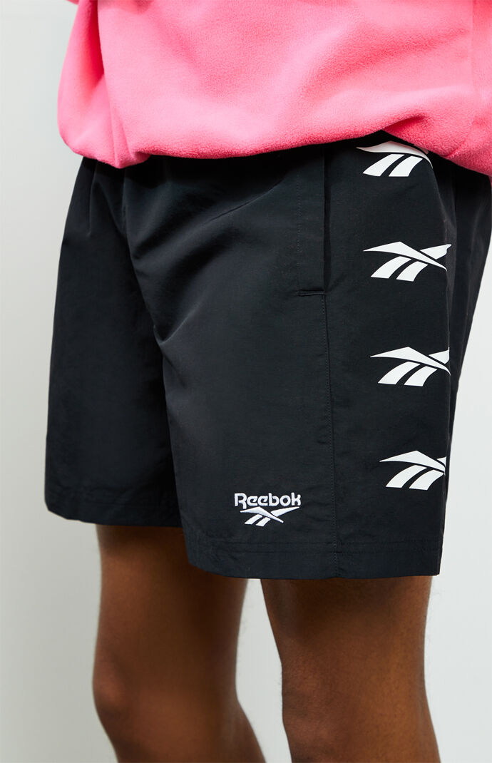 Classic Black Nylon Shorts
