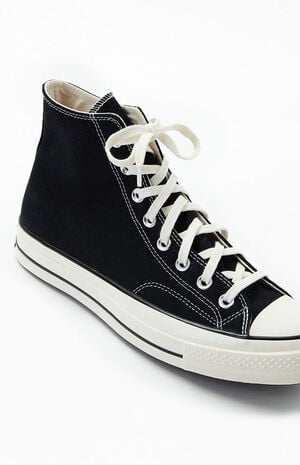 Black Chuck 70 High Top Shoes image number 6
