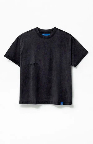 Black Vintage Wash Heavyweight T-Shirt image number 1