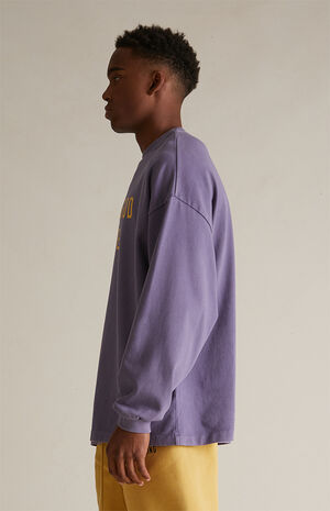 Lavender Heavy Long Sleeve T-Shirt image number 3