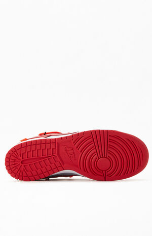 Nike x Off-White University Red Dunk Low Shoes | PacSun