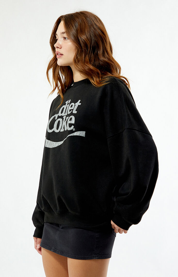Coca Cola Diet Coke Crew Neck Sweatshirt PacSun
