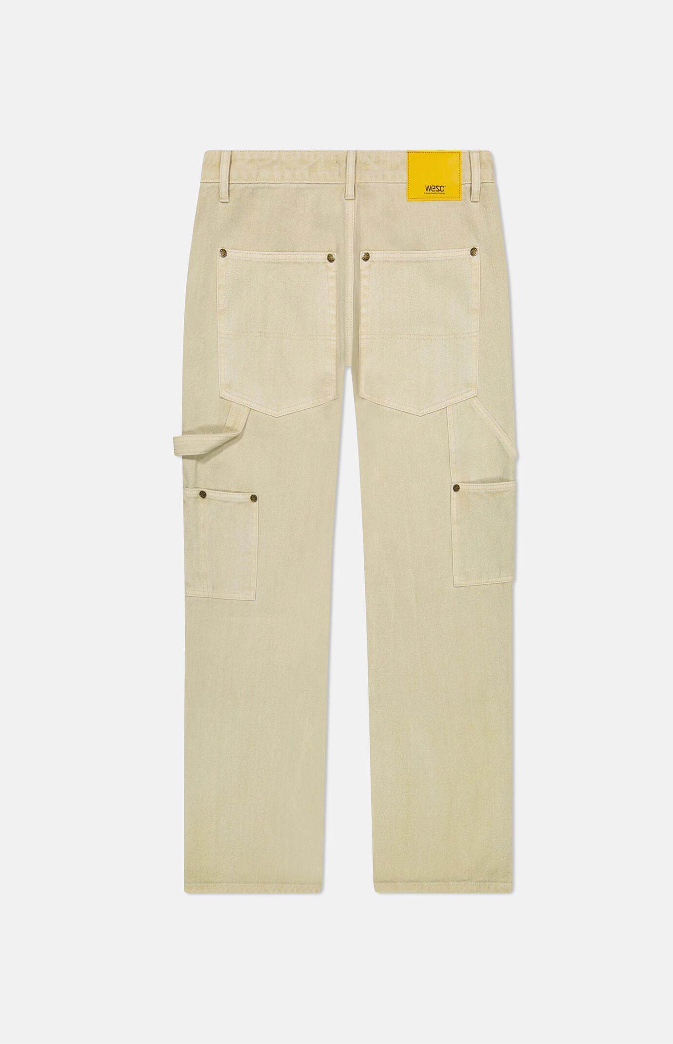 WeSC Cream Carpenter Pants
