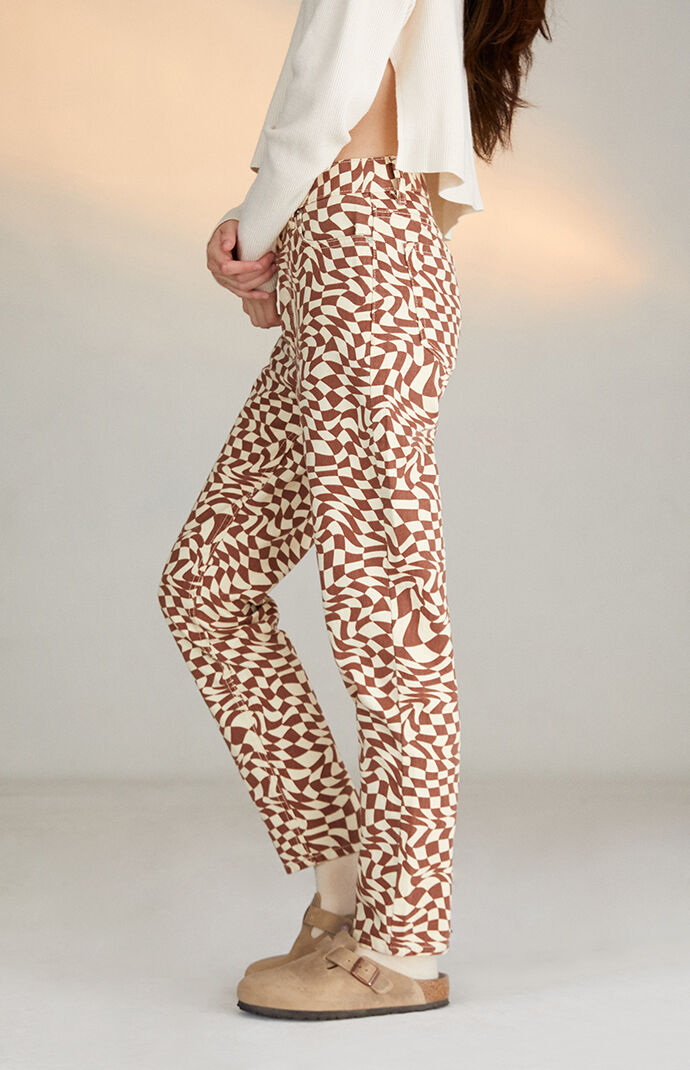PacSun Eco Trippy Checker Ultra High 