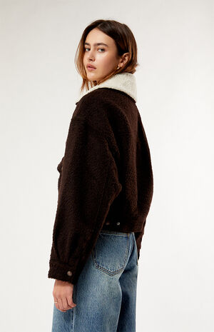 Baby Bubble Wool Trucker Jacket image number 4