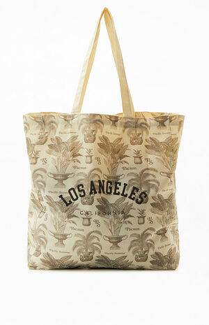 Reusable Etoile Monogram Print Tote Bag image number 1