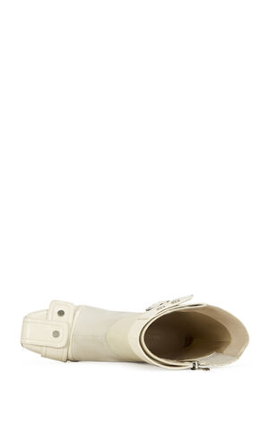 Women's Allona Bone Block Heel Booties image number 5