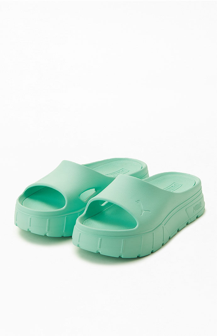 Puma Women's Mint Mayze Stack Injex Slide Sandals | PacSun