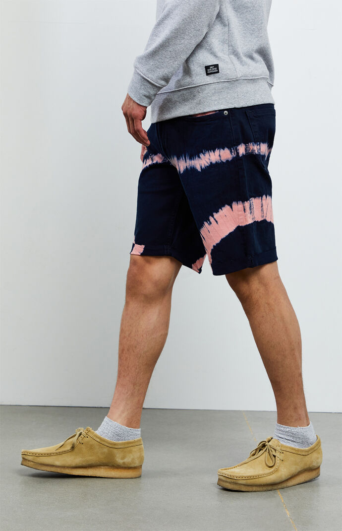 511 Tie-Dyed Cut-Off Denim Shorts