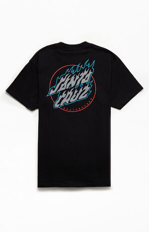 Absent Flame Dot T-Shirt Absent Flame Dot T-Shirt image number null