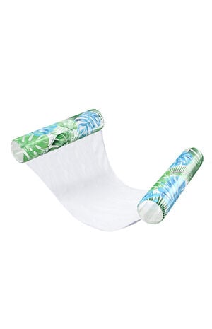 Resort Collection Palm Print Pool Hamock image number 1